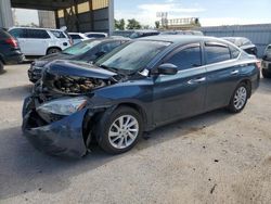 Salvage cars for sale from Copart Kansas City, KS: 2014 Nissan Sentra S