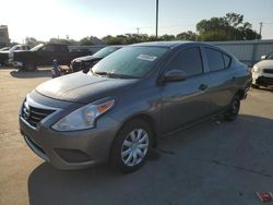 2017 Nissan Versa S en venta en Wilmer, TX