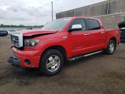 Salvage cars for sale from Copart Fredericksburg, VA: 2008 Toyota Tundra Crewmax Limited
