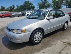 Toyota Corolla salvage cars for sale: 1999 Toyota Corolla VE