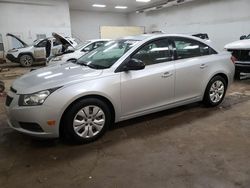 Chevrolet salvage cars for sale: 2012 Chevrolet Cruze LS