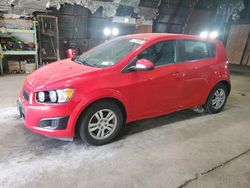 Chevrolet Vehiculos salvage en venta: 2014 Chevrolet Sonic LT