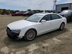 Audi salvage cars for sale: 2014 Audi A8 L Quattro