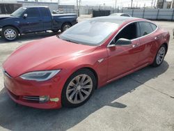 Vehiculos salvage en venta de Copart Sun Valley, CA: 2016 Tesla Model S