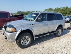 Mitsubishi Montero salvage cars for sale: 2003 Mitsubishi Montero Sport ES