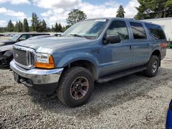 Ford salvage cars for sale: 2000 Ford Excursion XLT