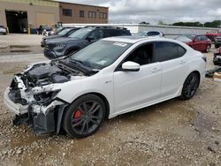 Acura salvage cars for sale: 2018 Acura TLX TECH+A