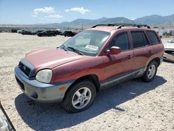 Hyundai Santa fe salvage cars for sale: 2004 Hyundai Santa FE GL