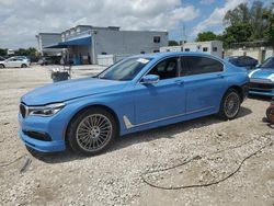 BMW Vehiculos salvage en venta: 2018 BMW Alpina B7