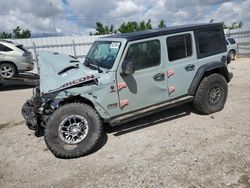 Jeep Wrangler salvage cars for sale: 2023 Jeep Wrangler Rubicon