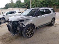 Ford Explorer salvage cars for sale: 2015 Ford Explorer XLT