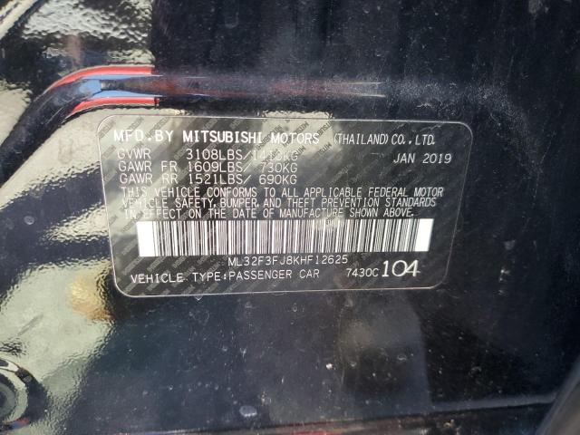 2019 Mitsubishi Mirage G4 ES