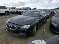 BMW 6 Series salvage cars for sale: 2014 BMW 650 XI Gran Coupe