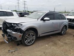 Audi Q7 Prestige salvage cars for sale: 2017 Audi Q7 Prestige