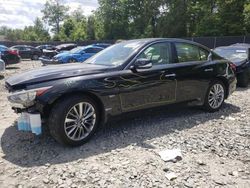 Infiniti q50 Luxe Vehiculos salvage en venta: 2018 Infiniti Q50 Luxe