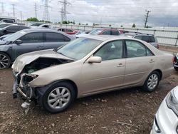 Toyota salvage cars for sale: 2004 Toyota Camry LE