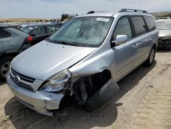 KIA salvage cars for sale: 2007 KIA Sedona EX