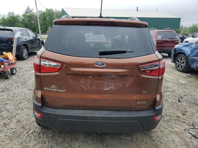 2020 Ford Ecosport SE