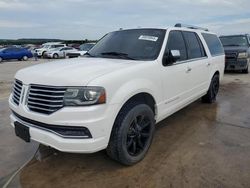 Lincoln salvage cars for sale: 2015 Lincoln Navigator L