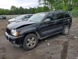 Salvage cars for sale from Copart New Britain, CT: 2006 Jeep Grand Cherokee Laredo