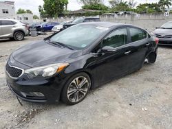 Vehiculos salvage en venta de Copart Opa Locka, FL: 2014 KIA Forte EX