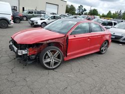 Audi A3 salvage cars for sale: 2018 Audi A3 Premium Plus