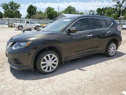 Salvage cars for sale from Copart Wichita, KS: 2015 Nissan Rogue S