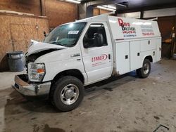 Ford Econoline e350 Super Duty salvage cars for sale: 2018 Ford Econoline E350 Super Duty Cutaway Van