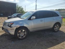 Acura salvage cars for sale: 2009 Acura MDX Technology