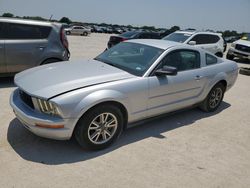 Salvage cars for sale from Copart San Antonio, TX: 2005 Ford Mustang