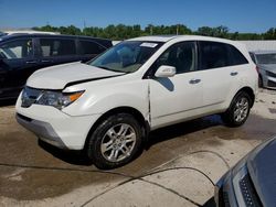 Acura salvage cars for sale: 2007 Acura MDX Technology