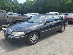 Lincoln salvage cars for sale: 2007 Lincoln Town Car Signature