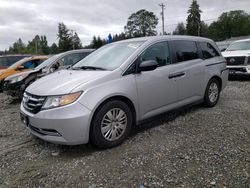 2014 Honda Odyssey LX en venta en Graham, WA