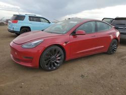 2022 Tesla Model 3 en venta en Brighton, CO