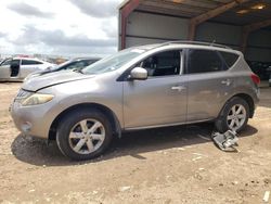 Nissan Murano S salvage cars for sale: 2009 Nissan Murano S