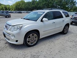 GMC salvage cars for sale: 2012 GMC Acadia Denali