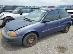 Chevrolet salvage cars for sale: 1998 Chevrolet Metro