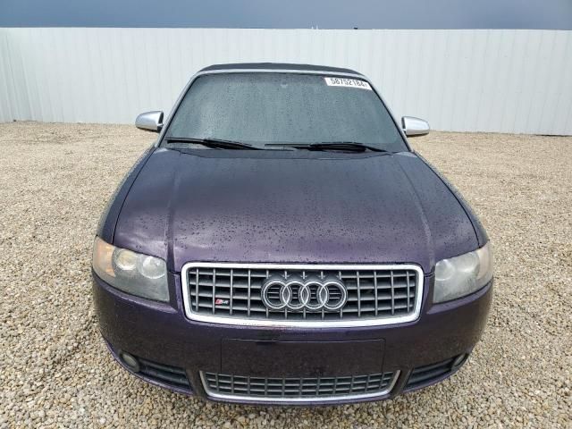 2005 Audi S4 Quattro Cabriolet