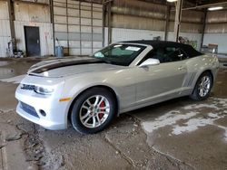 Chevrolet Camaro lt Vehiculos salvage en venta: 2015 Chevrolet Camaro LT