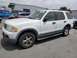 Ford Explorer salvage cars for sale: 2003 Ford Explorer XLT