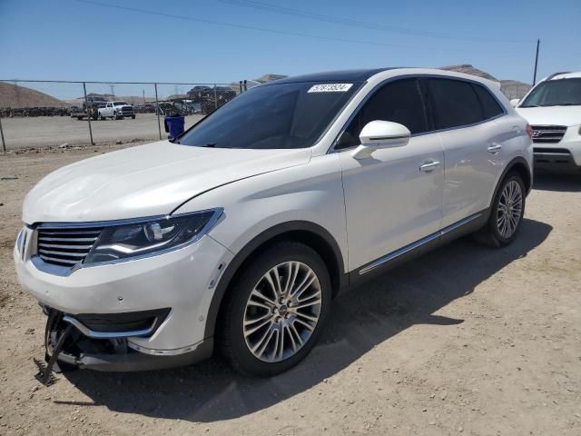 2017 Lincoln MKX Reserve