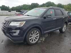 Ford Explorer salvage cars for sale: 2016 Ford Explorer Limited