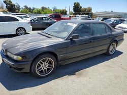 BMW salvage cars for sale: 2001 BMW 740 IL