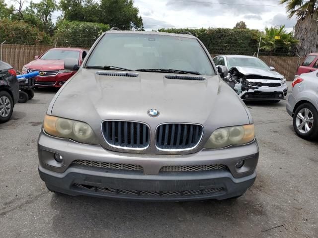 2004 BMW X5 3.0I