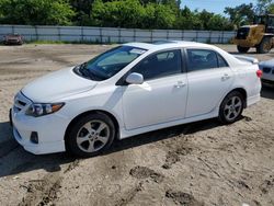 Toyota salvage cars for sale: 2012 Toyota Corolla Base