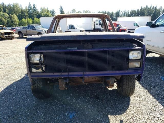 1986 Chevrolet D10 Military Blazer