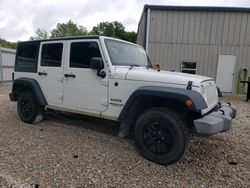 Jeep Wrangler salvage cars for sale: 2016 Jeep Wrangler Unlimited Sport