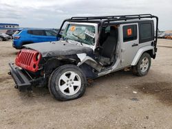 Jeep Wrangler salvage cars for sale: 2008 Jeep Wrangler Unlimited Sahara