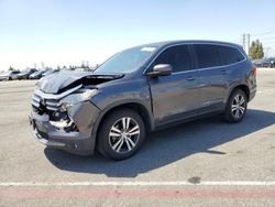 Vehiculos salvage en venta de Copart Rancho Cucamonga, CA: 2017 Honda Pilot EXL