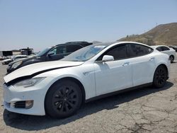 Salvage cars for sale from Copart Colton, CA: 2013 Tesla Model S